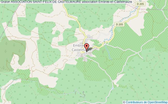 plan association Association Saint-felix De Castelmaure Embres-et-Castelmaure