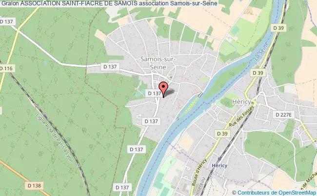 plan association Association Saint-fiacre De Samois Samois-sur-Seine