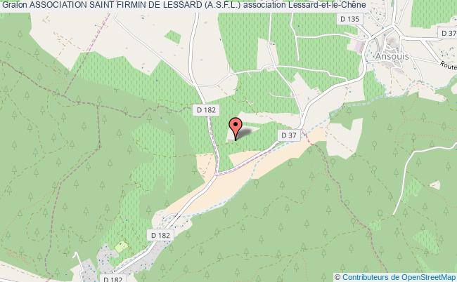 plan association Association Saint Firmin De Lessard (a.s.f.l.) Lessard-et-le-Chêne