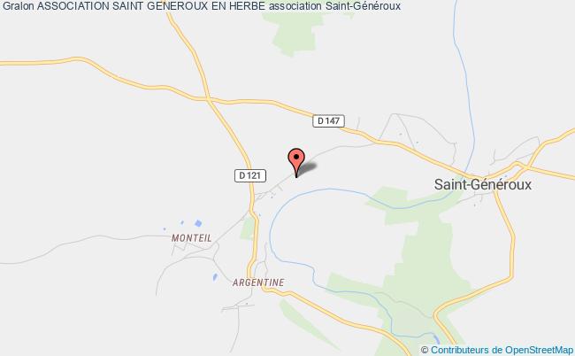 plan association Association Saint Generoux En Herbe Saint-Généroux