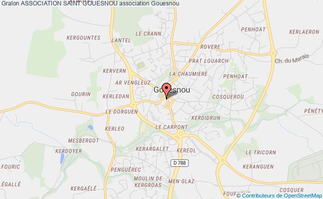 plan association Association Saint Gouesnou Gouesnou