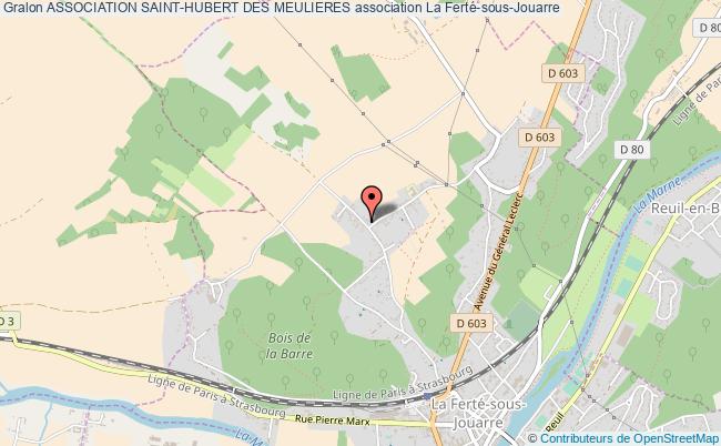 plan association Association Saint-hubert Des Meulieres La    Ferté-sous-Jouarre