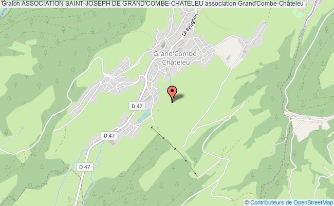 plan association Association Saint-joseph De Grand'combe-chateleu Grand'Combe-Châteleu