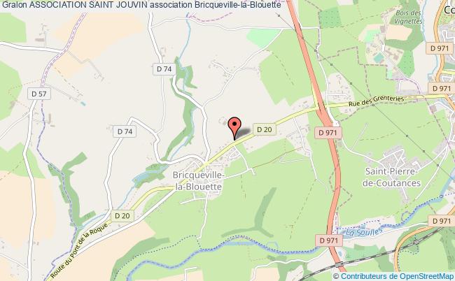 plan association Association Saint Jouvin Bricqueville-la-Blouette