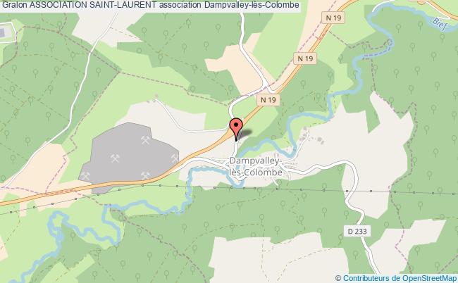 plan association Association Saint-laurent Dampvalley-lès-Colombe