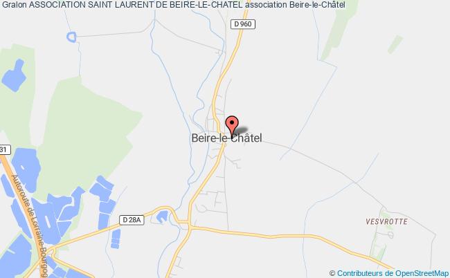 plan association Association Saint Laurent De Beire-le-chatel Beire-le-Châtel