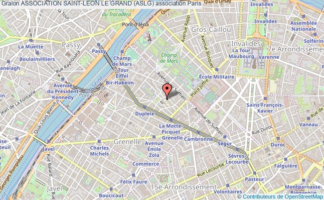 plan association Association Saint-leon Le Grand (aslg) Paris 15e