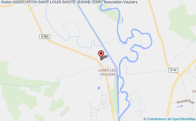 plan association Association Saint-louis Sainte-jeanne-d'arc Vouziers