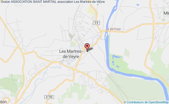 plan association Association Saint Martial Les   Martres-de-Veyre