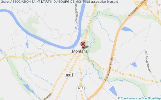 ASSOCIATION SAINT MARTIN DU BOURG DE MONTANS