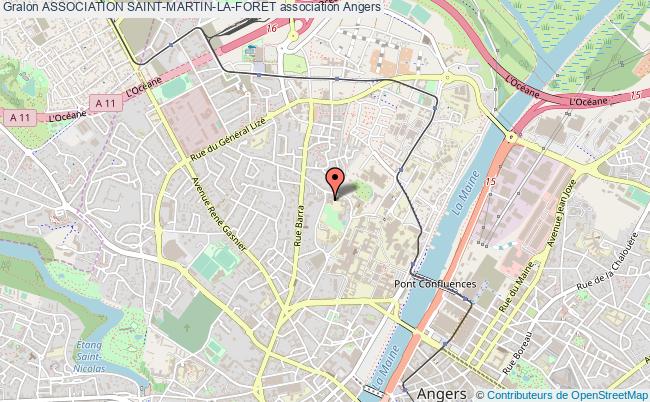 plan association Association Saint-martin-la-foret Angers