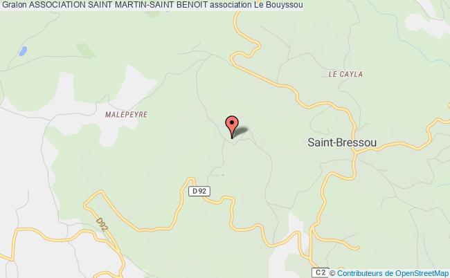 plan association Association Saint Martin-saint Benoit Le Bouyssou