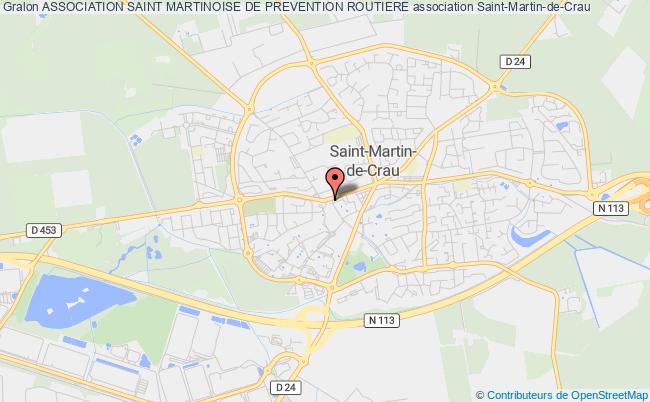 plan association Association Saint Martinoise De Prevention Routiere Saint-Martin-de-Crau