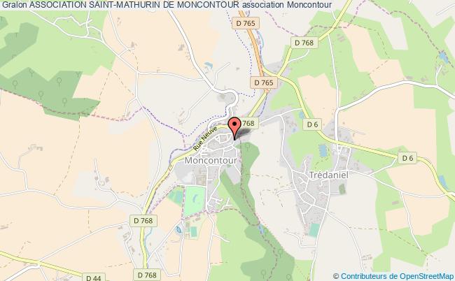 plan association Association Saint-mathurin De Moncontour Moncontour