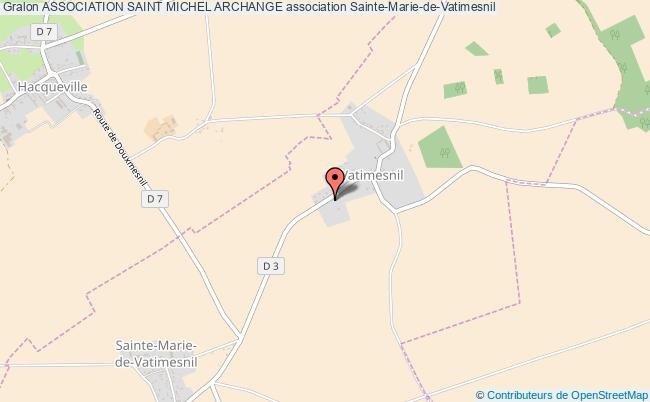 plan association Association Saint Michel Archange Sainte-Marie-de-Vatimesnil