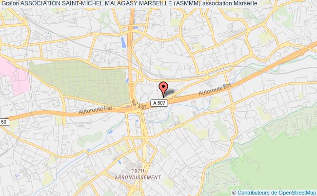 plan association Association Saint-michel Malagasy Marseille (asmmm) Marseille 11