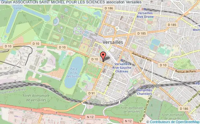 plan association Association Saint Michel Pour Les Sciences Versailles