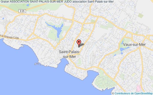 plan association Association Saint-palais-sur-mer Judo Saint-Palais-sur-Mer