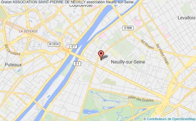 plan association Association Saint-pierre De Neuilly Neuilly-sur-Seine