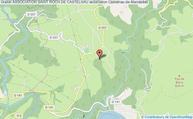plan association Association Saint Roch De Castelnau Castelnau-de-Mandailles