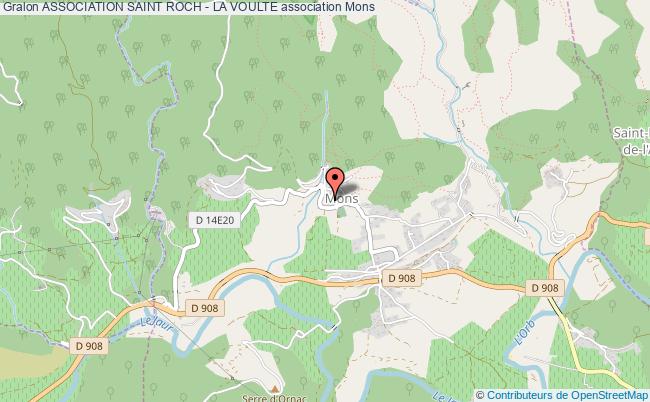 plan association Association Saint Roch - La Voulte Mons
