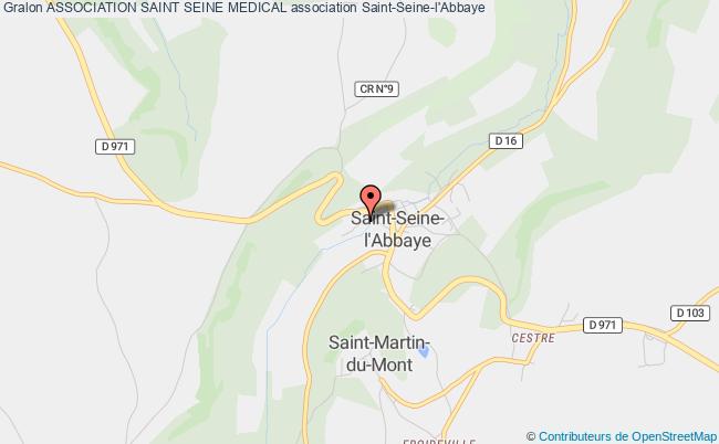 plan association Association Saint Seine Medical Saint-Seine-l'Abbaye