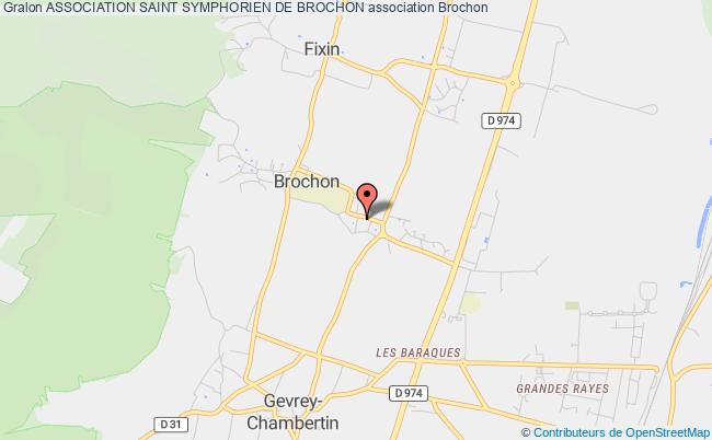 plan association Association Saint Symphorien De Brochon Brochon