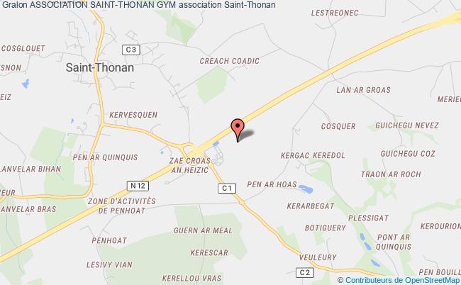 plan association Association Saint-thonan Gym Saint-Thonan