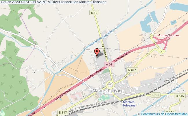 plan association Association Saint-vidian Martres-Tolosane