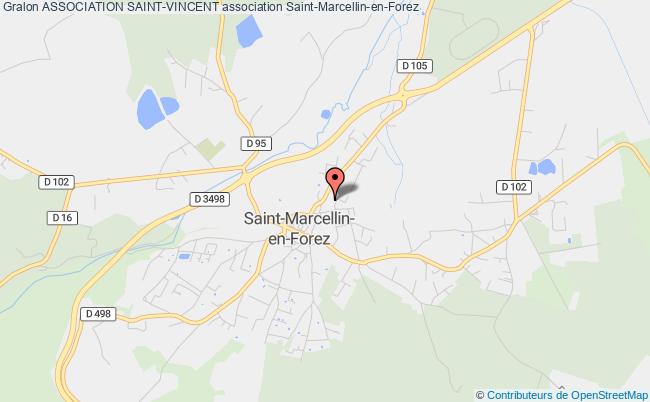 plan association Association Saint-vincent Saint-Marcellin-en-Forez