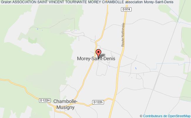 plan association Association Saint Vincent Tournante Morey Chambolle Morey-Saint-Denis