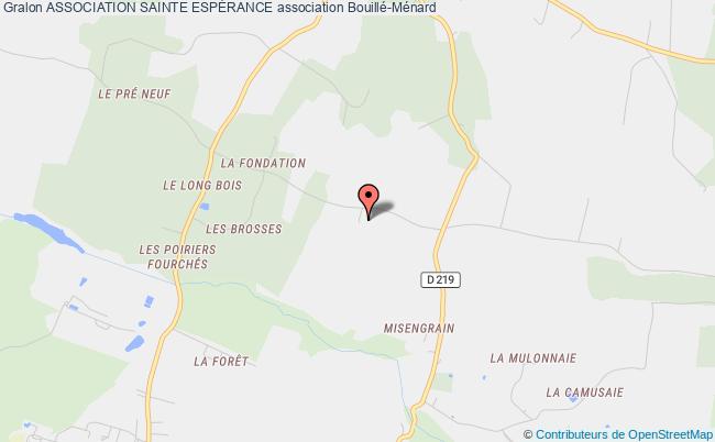 plan association Association Sainte EspÉrance Segré-en-Anjou Bleu