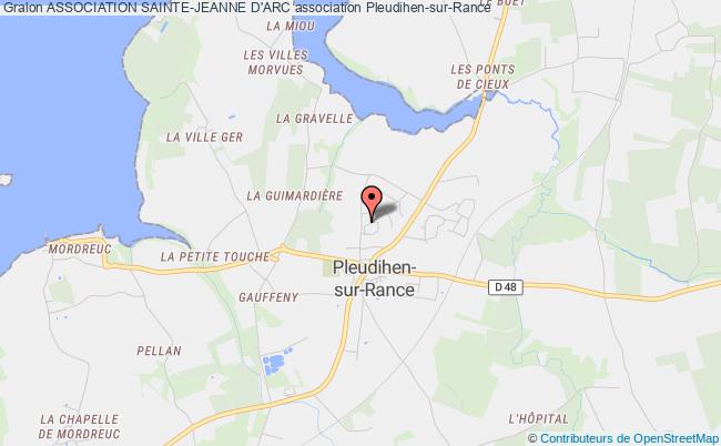 plan association Association Sainte-jeanne D'arc Pleudihen-sur-Rance