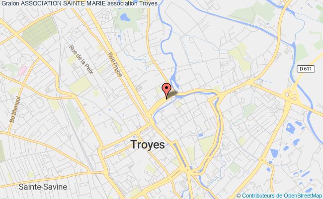 plan association Association Sainte Marie Troyes