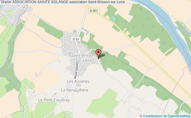 plan association Association Sainte Solange Saint-Brisson-sur-Loire