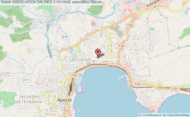 plan association Association Salines V Voyage Ajaccio