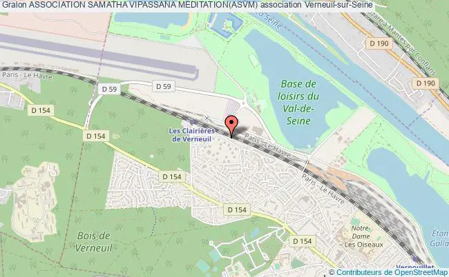 plan association Association Samatha Vipassana Meditation(asvm) Verneuil-sur-Seine