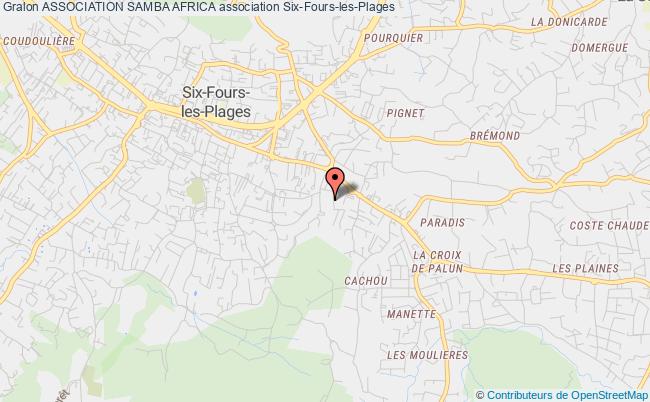 plan association Association Samba Africa Six-Fours-les-Plages