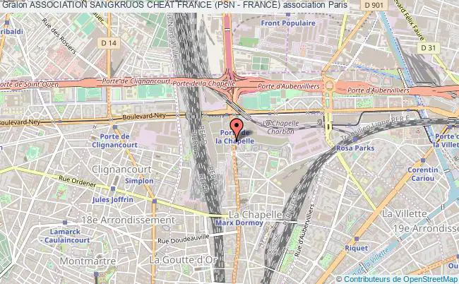 plan association Association Sangkruos Cheat France (psn - France) Paris