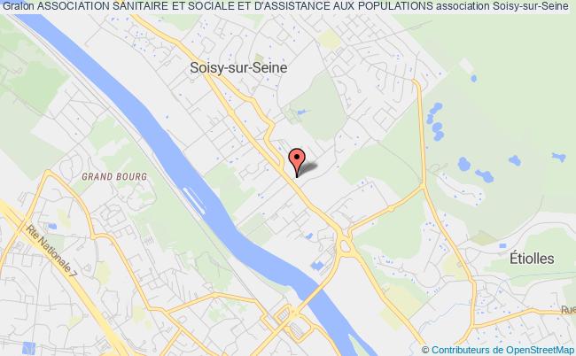 plan association Association Sanitaire Et Sociale Et D'assistance Aux Populations Soisy-sur-Seine