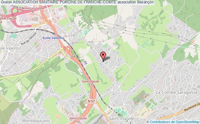 plan association Association Sanitaire Porcine De Franche-comte Besançon Cedex
