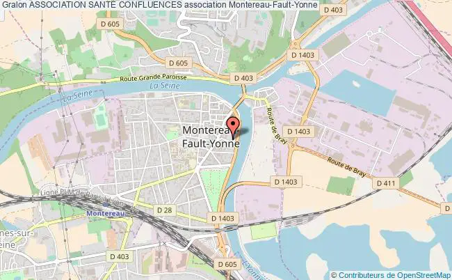 plan association Association SantÉ Confluences Montereau-Fault-Yonne
