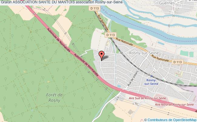 plan association Association Sante Du Mantois Rosny-sur-Seine