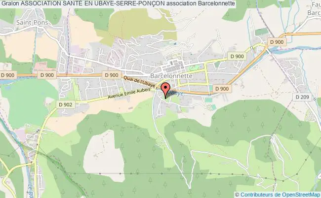 plan association Association SantÉ En Ubaye-serre-ponÇon Barcelonnette