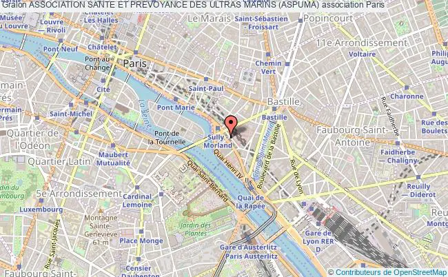 plan association Association Sante Et Prevoyance Des Ultras Marins (aspuma) Paris