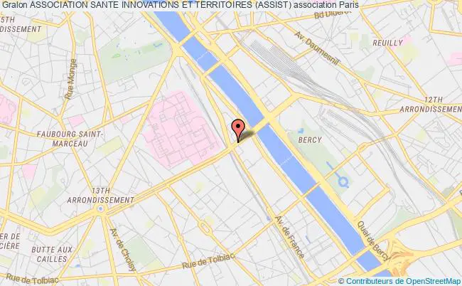 plan association Association Sante Innovations Et Territoires (assist) Paris