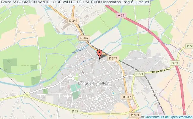plan association Association SantÉ Loire VallÉe De L'authion Longué-Jumelles