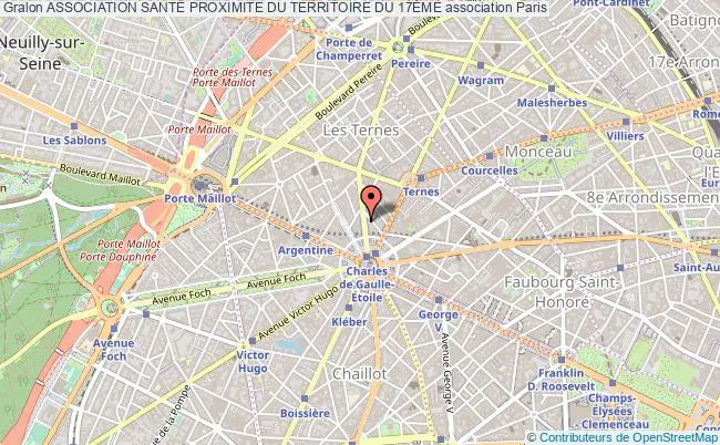 plan association Association Sante Proximite Du Territoire Du 17Ème Paris