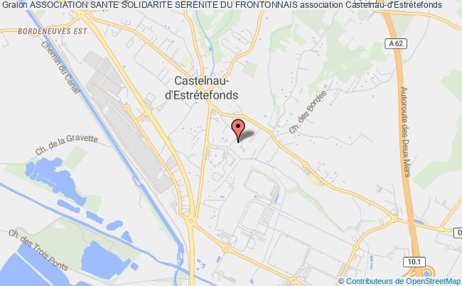 plan association Association Sante Solidarite Serenite Du Frontonnais Castelnau-d'Estrétefonds