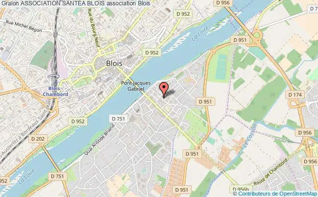 plan association Association Santea Blois Blois